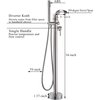 American Imaginations 6.4-in. W Bathtub Shower Faucet_ AI-36227